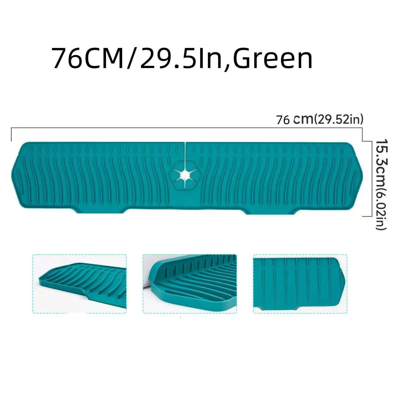 Tapis anti-éclaboussures pour évier